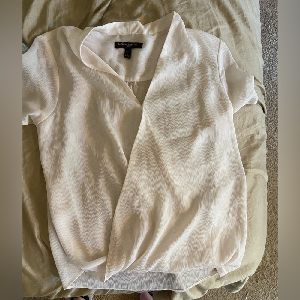 Banana Republic work blouse